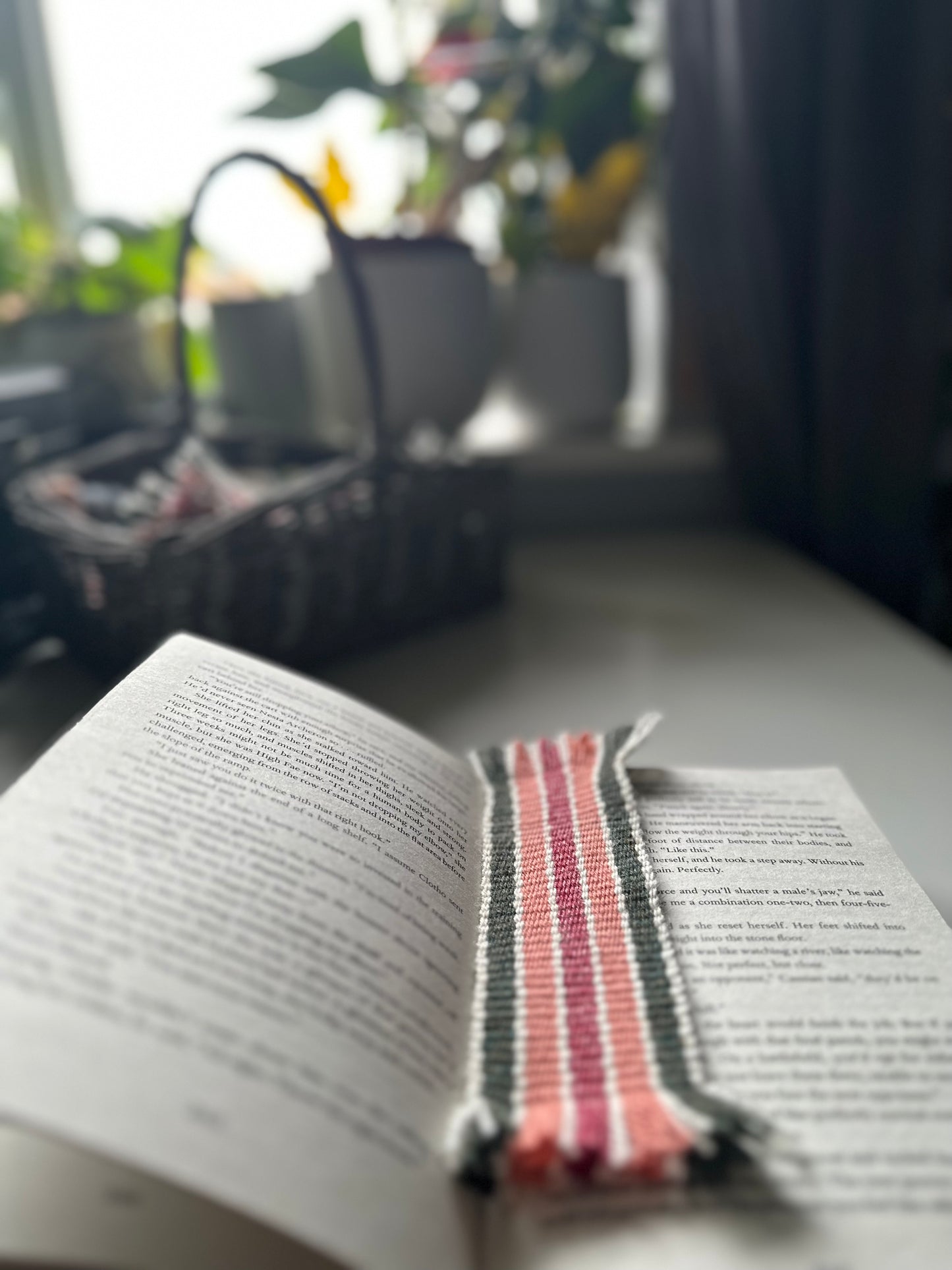 Handwoven bookmark