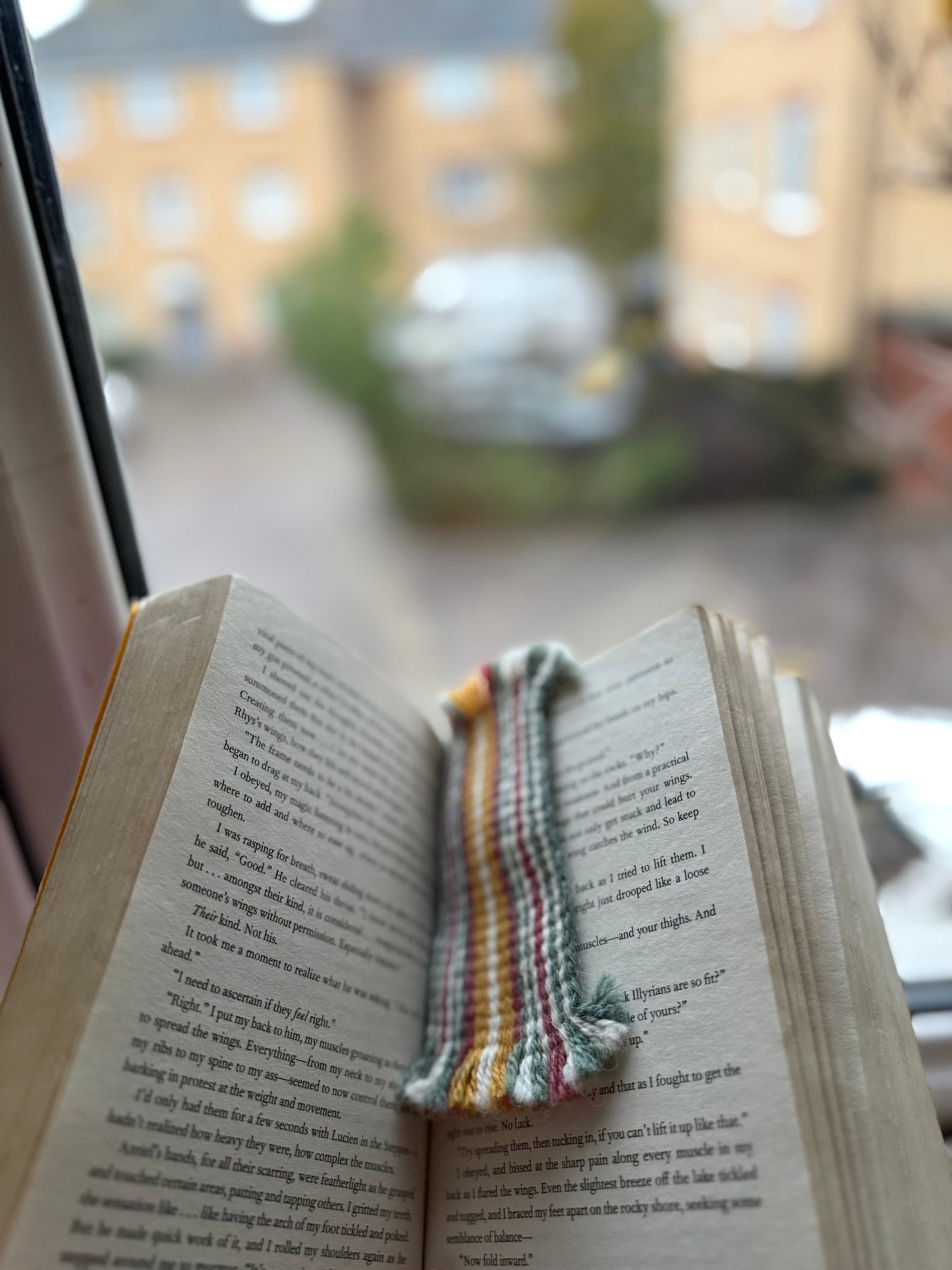 Handwoven bookmarks
